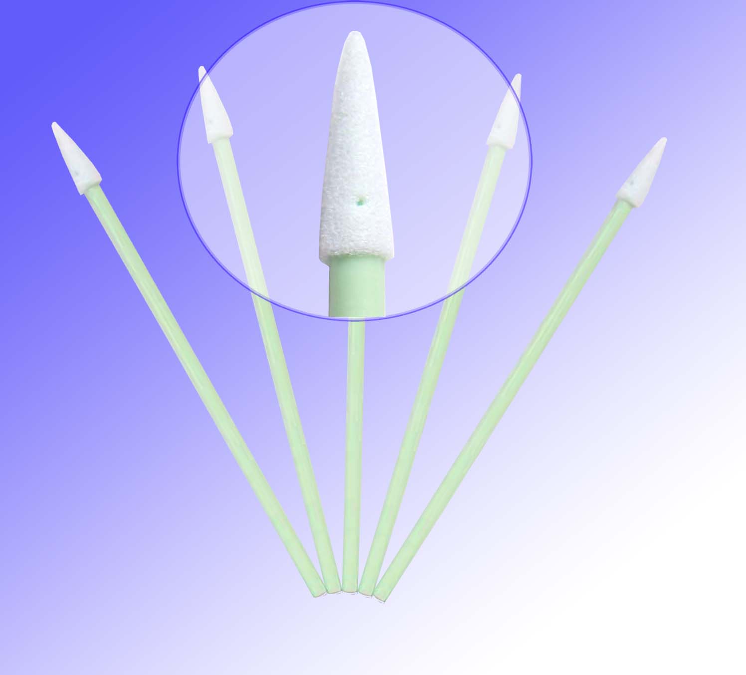 Electronics Repair Tools - 100pcs Spons Pembersih Debu dengan Ujung