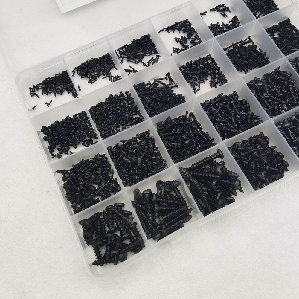 Sekrup Baja Karbon Hitam denga - Electronics Repair Hobby ulasan dan harga